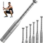 Motion Space Adjustable Macebell Clubbell for Strength Training, 6/8-in-1 Premium Steel Indian Club for Full Body, Muscles, Shoulder, Grips & Forearms Workouts to Stretching