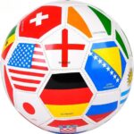 Rhode Island Novelty 9 Inch Regulation Flag Soccer Ball, One per Order