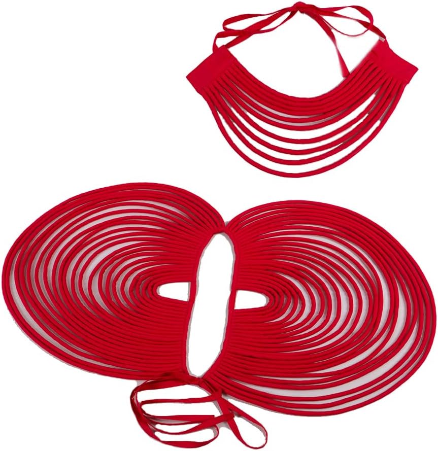 HollandaisWax Handmade Ankara Kente Necklace Women Long Multi Strand African Cotton Rope Shoulder Necklaces Body Jewelry