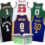High Roller Autographed/Signed Basketball Jersey Mystery Box with PSA JSA or Beckett COA