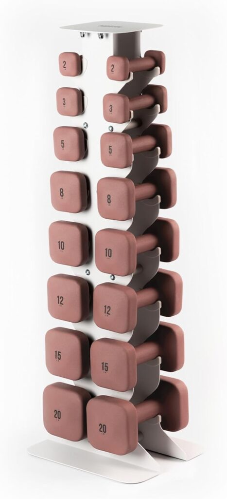 WeGym SafeGrip Dumbbells, Anti-Slip, Anti-Roll, Thick Handles, Free Weights, Square Dumbbells for Secure Workouts at Home, Weightlifting, and Personal Training