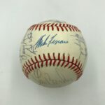 1982 Cleveland Indians Team Signed Official American League Baseball – Autographed Baseballs