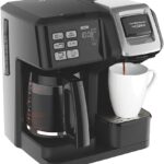 Hamilton Beach FlexBrew 2-Way Brewer Programmable Coffee Maker (49976) Bundle with Support Extension