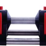 BODYTECH x NUOBELL Collaboration Product, Adjustable Dumbbell, Multiple levels of Weight change with one-hand Red 80 lbs