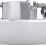 Bling Jewelry Identification Tag Name Plated Curb Cuban Link Chain ID Bracelet For Men Personalized Name Engraved Silver Tone Stainless Steel 7.5, 8, 8.5 Inch