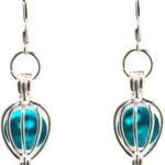 Bottled Up Designs Handmade Drop Earrings, Eco Friendly, Recycled Vintage Bottles, Made in USA, Birthday Gifts, Mothers Day, Women, Anniversary