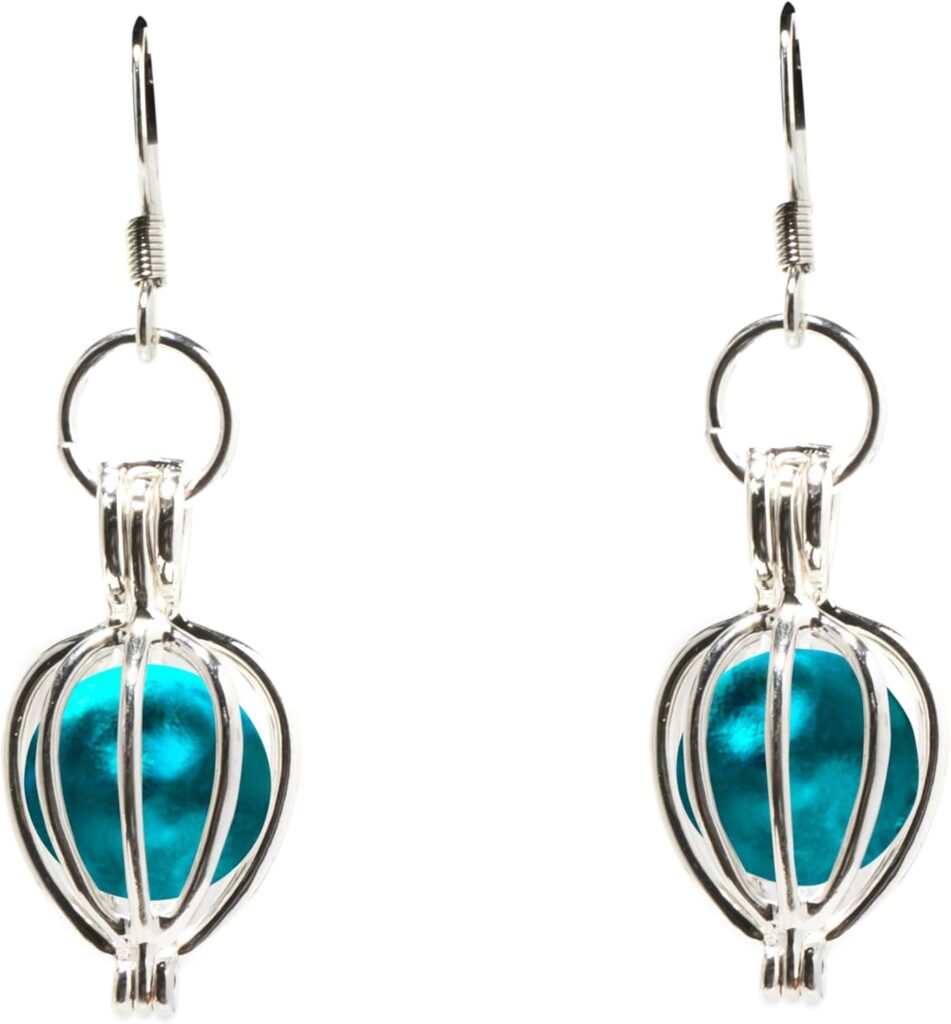 Bottled Up Designs Handmade Drop Earrings, Eco Friendly, Recycled Vintage Bottles, Made in USA, Birthday Gifts, Mothers Day, Women, Anniversary