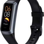 Fitness Tracker with 24/7 Heart Rate Blood Oxygen Sleep Monitor,Activity Tracker with 1.1″ AMOLED Touch Color Screen, Multiple Sport Modes Step Counter,IP68 Waterproof for Women Men