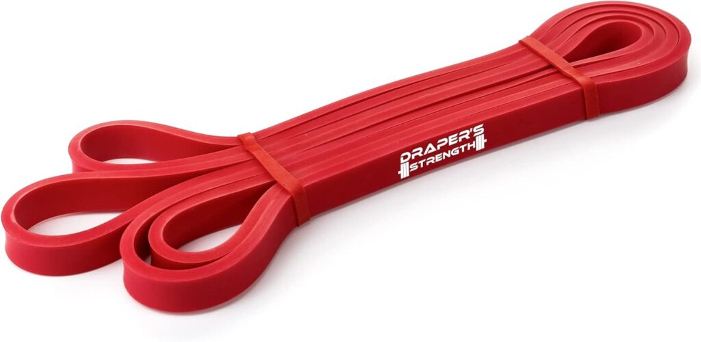 Draper’s Strength Heavy Duty Resistance Stretch Loop Bands for Powerlifting Workout Exercise and Assisted Pull Ups