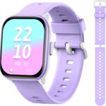 Kids Watch for Girls Boys with IP68 Waterproof, Girls Watch with 19 Sports Modes, Sleep Tracking, Pedometer, Stopwatch, Kids Activity Tracker, Birthday Gifts for Girls Age 6-15 Years Old