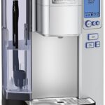 Cuisinart Coffee Maker, Single Serve 72-Ounce Reservoir Coffee Machine, Programmable Brewing & Hot Water Dispenser, Stainless Steel, SS-10P1,Silver