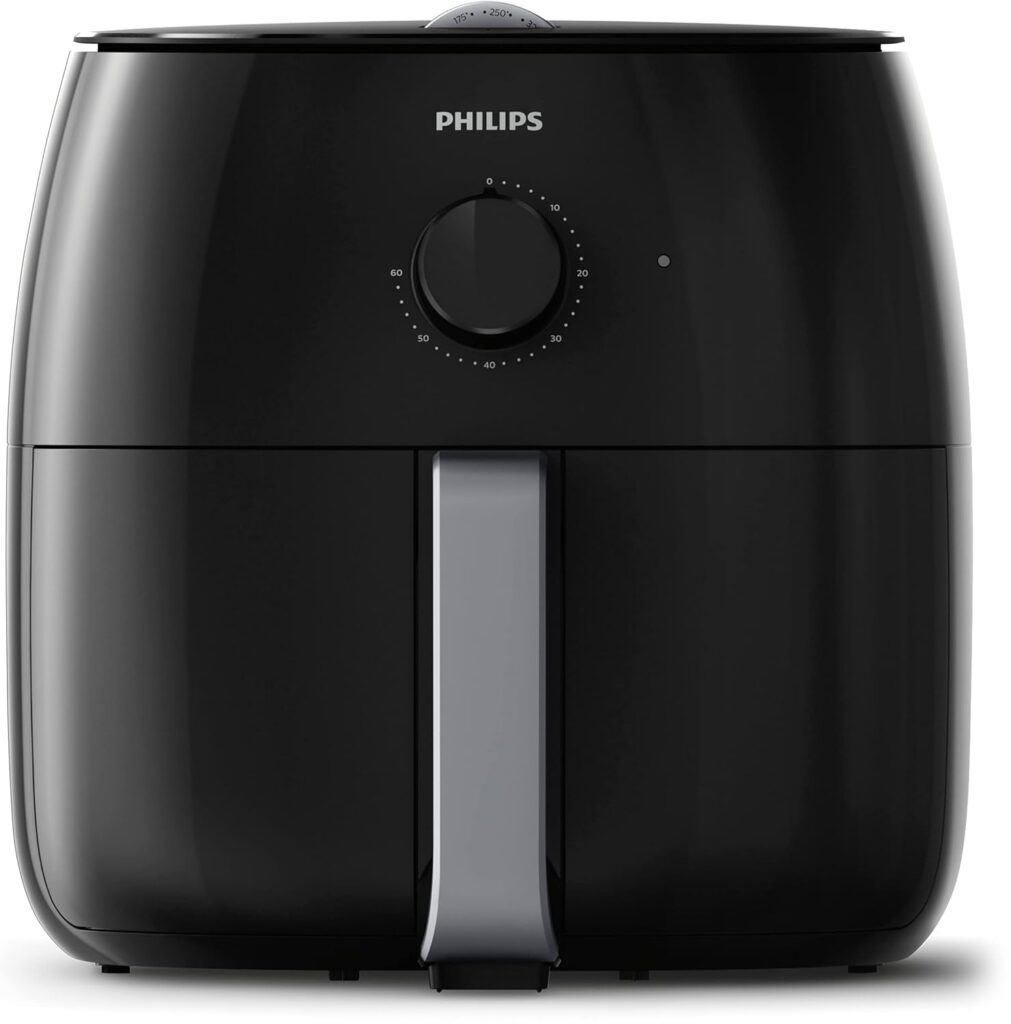 Philips Avance Collection Airfryer XXL, Twin TurboStar with Fat Removal Technology- Fry healthy with up to 90% less fat