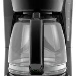 BLACK+DECKER 12-Cup Digital Coffee Maker, Programmable, Washable Basket Filter, Sneak-A-Cup, Auto Brew, Water Window, Keep Hot Plate, Black