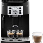 De’Longhi Magnifica S Automatic Espresso Machine with Milk Frother for Hot Coffee Drinks Recipes, Soft-Touch Control Panel, Black, ECAM22110B