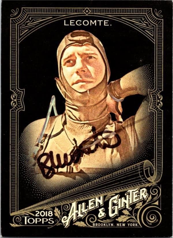Ben Lecomte autographed trading card (Long Distance Swimmer, France) 2018 Topps Allen & Ginter #152 Edition – Autographed Soccer Cards