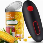 Hands-Free Electric Can Opener – Automatic Smooth Edge Tin Opener, Easy One Touch Operation, Arthritis-Friendly Kitchen Gadget Portable Can Opener for Seniors, Battery Powered Kitchen Tool.