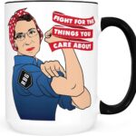 Motivational Worker Pose Quote Ceramic Coffee Mug, 11 or 15 oz