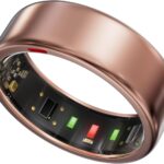 Smart Ring for Women Men- Sleep/Fitness/Stress/Heart Rate Tracker- Menstrual Records – 7 Days Battery Life – Wireless Charging – No APP Subscription – iOS & Android Compatible