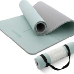 UMINEUX Yoga Mat Extra Thick 1/3” & 2/5″ Non Slip Yoga Mats for Women Eco Friendly TPE Fitness Exercise Mat with Carrying Sling & Storage Bag