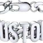 PROSTEEL 316L Stainless Steel Bracelet For Men, Stylish Figaro Chain, Hypoallergenic Jewelry, Black/Gold/Silver Tone, W:6mm-13mm, L:7.5″/8.3″, Come with Box