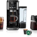 Ninja | Drip Coffee Maker | DualBrew Pro Hot & Iced Coffee | Compatible with K-Cup Pods | 3 Brew Styles (Classic, Rich, & Iced) | 60oz Removable Reservoir & Dishwasher Safe | Black | 12-Cup (Renewed)