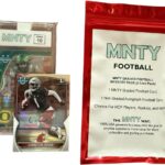 MNTY Football Card Mystery Pack, 1 Graded Card, 1 Non-Graded Autograph Card, Look for Hall of Fame Players, Rookies, MVPs, and Stars.