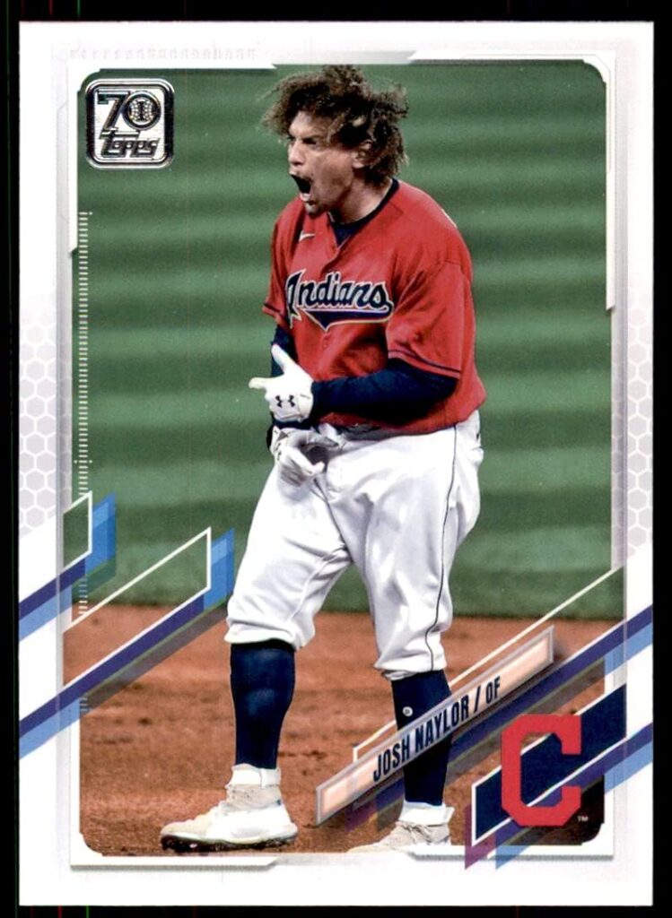 2021 Topps #419 Josh Naylor Cleveland Indians Baseball
