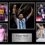 Superstar Messi Signed Poster For Kids Fans Room Bedroom Wall Decor-American Soccer Posters Canvas Art Prints Picture For Teen Boy Birthday Gifts