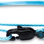 Made by Nami Surfer Anklet with Snap Hook Clasp Waterproof & Adjustable Thin String Ankle Bracelets for Women and Men Handmade Jewelry for Beach and Music Festival Accessories