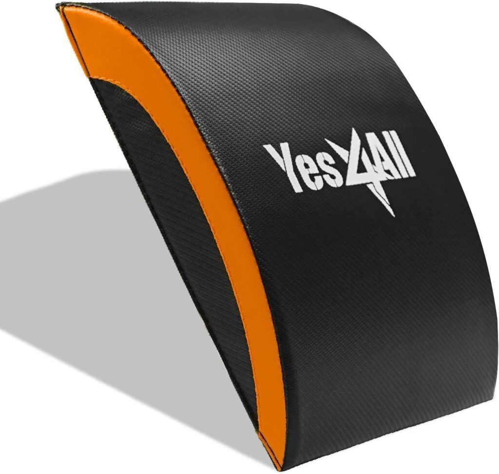 Yes4All Ab Exercise Mat Tailbone & No Tailbone, Foldable Abdominal Sit Up Support Pad, Abs Workout Equipment for Core Training and Lower Back