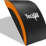 Yes4All Ab Exercise Mat Tailbone & No Tailbone, Foldable Abdominal Sit Up Support Pad, Abs Workout Equipment for Core Training and Lower Back