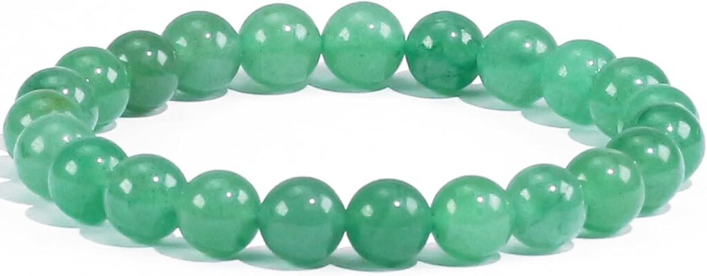 8mm Natural Gemstones Round Beads Energy Power Crystal Chakra Reiki Healing Elastic Stretch Bracelet 7 Inch Unisex