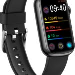 FITVII Slim Fitness Tracker with Blood Oxygen, Blood Pressure, 24/7 Heart Rate and Sleep Tracking, IP68 Waterproof Activity Trackers and Smart Watches with Step Tracker, Pedometer for Women Kids