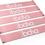 Bala Booty Bands Resistance Bands for Women & Men – Elastic Exercise Bands for Working Out – Wrist, Ankle, Legs & Booty Bands – Workout Resistance Bands for Yoga, Pilates, Strength Training