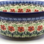 Polish Pottery Bowl – Salad – Maraschino