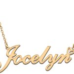 Custom Name Necklace Personalized Customized Plated Pendant Necklace with Heart Jewelry for Women Christmas Valentine’s Day Birthday New year Mother’s Day