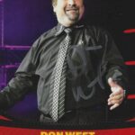 Don West Signed 2009 TriStar TNA Impact Card #51 Pro Wrestling Voice Autograph – Autographed Soccer Cards