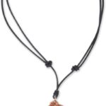 NOVICA Artisan Handmade Bone Pendant Necklace Octopus Carved of Cow Leather Bei Cord Indonesia Animal Themed Sea Lifeoctopus [13.5 in min L x 27.5 in max L 2 mm W Pendant(s) 2.5 in L x 1.]