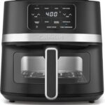 Cuisinart 4.5-Qt Basket Air Fryer, Interior light, Dishwasher-Safe Parts, 4 Presets, Roast, Bake, Broil, Air Fry & Keep Warm for Quick & Easy Meals (AIR-160C)