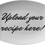 Personalized Recipe on Serving Platter Kitchen Home Decorations Customized Platter Housewarming Essentials for Newlywed Husband Wife Decorative Heirloom Recipe Plate for Mother’s Day for Grandma