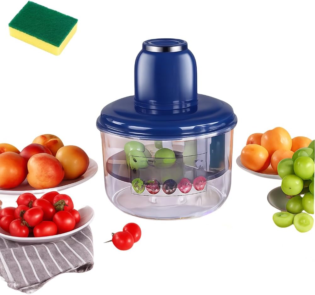 Electric Peeler Automatic Potato Fruit and Vegetable Peeler Machine, Multifunctional Garlic Peeling Tool with Apple Corer Remover, Smart Kitchen Gadgets Food Skin Slicer for Grape Tomato