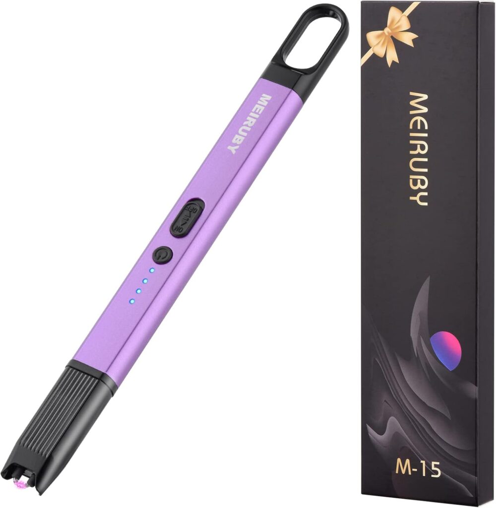 MEIRUBY Lighter Stocking Stuffers for Adults Wife Mom, Electric Candle Lighter for Women Mom Candle Lover Christmas Birthday Present Ideas Gifts, Cool Gadgets for Women Men 2025