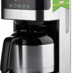 Melitta Aroma Tocco Thermal Drip Coffee Maker, 8-Cup, Programmable with Automatic Shut-Off, Pause & Serve, Stainless Steel Carafe with 5-Pack Coffee Filters