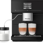 Miele CM 7750 CoffeeSelect Automatic Coffee Machine – OneTouch for Two, AromaticSystem, 10 individual profiles, DoubleShot, CupSensor, WiFi-compatible, automatic descaling, in Obsidian Black