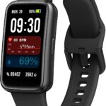 Fitness Tracker,Smart Watch with 24/7 Heart Rate Blood Oxygen Sleep Monitor,1.47″ HD Touchsreen with Step & Calorie Counter 100+ Sport Modes Health Activity Trackers for Men and Women (Black)