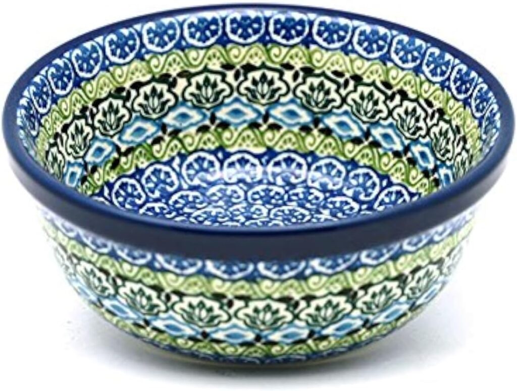 Polish Pottery Bowl – Salad – Tranquility