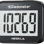 3D Pedometer for Walking, Simple Step Counter with Large Digital Display, Step Tracker with Removable Clip Lanyard, Accurately Track Steps for Men Women Kids Adults Seniors