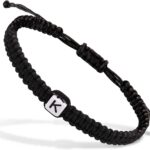 Handmade Bracelets, Bracelets for Women Men Adjustable Initial Bracelet Jewelry Gifts for Mom Wife Girlfriend Her Friends Christmas Gifts