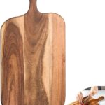 Wooden Cutting Boards for Kitchen, Chopping Board Serving Board Chopping Butcher for Meat, Cheese, Fruit, Vegetables