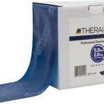 THERABAND Resistance Band, Black, Special Heavy, 50-Yard Roll, Latex Elastic Band for Exercise